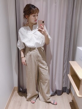 𝕊𝔸𝔼さん(レディース・153cm)の夏コーディネート