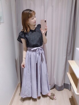 𝕊𝔸𝔼さん（レディース・153cm）の春コーディネート