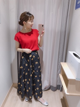 𝕊𝔸𝔼さん(レディース・153cm)の夏コーディネート