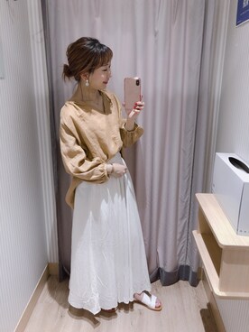 𝕊𝔸𝔼さん（レディース・153cm）の夏コーディネート