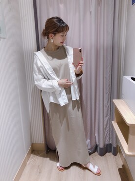 「techichi terrace」｜𝕊𝔸𝔼さん（レディース・153cm）の夏コーディネート