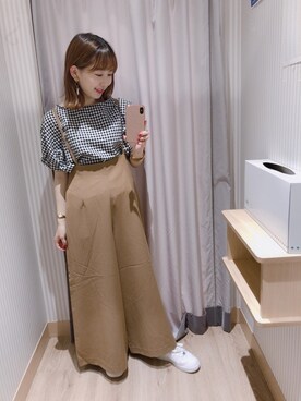 「techichi terrace」｜𝕊𝔸𝔼さん（レディース・153cm）の夏コーディネート