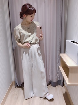 𝕊𝔸𝔼さん(レディース・153cm)の夏コーディネート