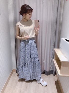 𝕊𝔸𝔼さん(レディース・153cm)の夏コーディネート