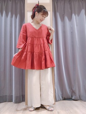 𝕊𝔸𝔼さん（レディース・153cm）の夏コーディネート