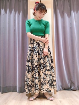 𝕊𝔸𝔼さん（レディース・153cm）の夏コーディネート