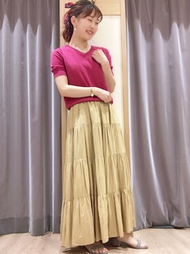 𝕊𝔸𝔼さん（レディース・153cm）の夏コーディネート