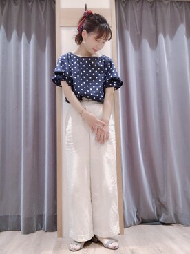 𝕊𝔸𝔼さん（レディース・153cm）の夏コーディネート