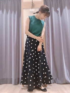 𝕊𝔸𝔼さん（レディース・153cm）の夏コーディネート