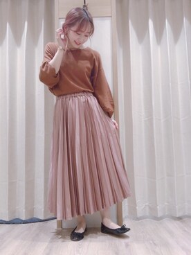 𝕊𝔸𝔼さん（レディース・153cm）の秋コーディネート