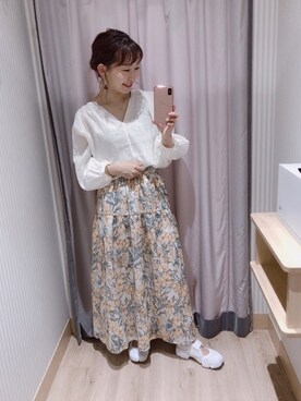 𝕊𝔸𝔼さん（レディース・153cm）の夏コーディネート