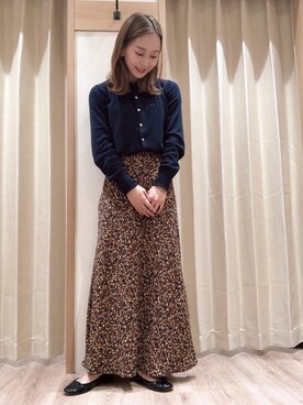 𝕊𝔸𝔼さん（レディース・153cm）の秋コーディネート