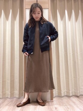 𝕊𝔸𝔼さん（レディース・153cm）の秋コーディネート