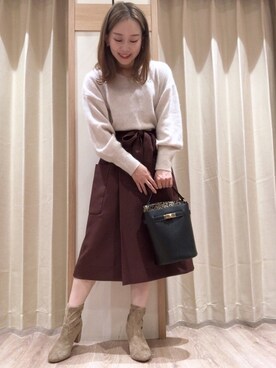𝕊𝔸𝔼さん(レディース・153cm)の秋コーディネート