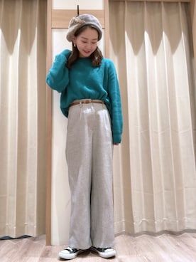 𝕊𝔸𝔼さん（レディース・153cm）の秋コーディネート