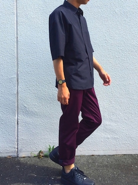 コンファーム・イルズ 京都五条さん（メンズ・168cm）の夏コーディネート