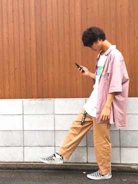 naoさん（メンズ・173cm）の夏コーディネート