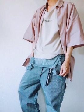 naoさん（メンズ・173cm）の夏コーディネート