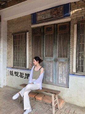 米米さん（レディース・164cm）の夏コーディネート