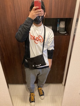 SHIMさん(メンズ・165cm)の春コーディネート