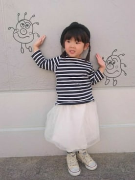 ＊momochan＊さん（キッズ・90cm）の春コーディネート