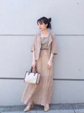 mayukoさん（レディース・158cm）の春コーディネート