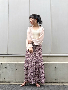 「平成最後のWEARISTAセンバツ」｜「アイテム（サンダル）」を使った、mayukoさん（レディース・158cm）の春コーディネート