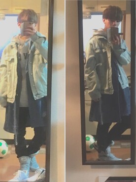 「EWING（ユーイング）のアイテム」を使った、taika✂︎さん（メンズ・173cm）の冬コーディネート