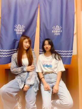 絜兒けっこさんのコーディネート