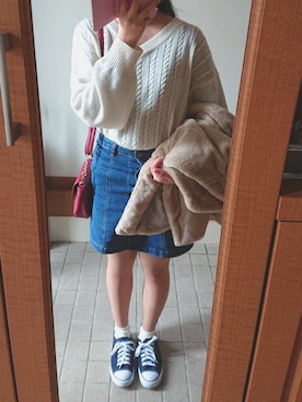 ayaharuさん（レディース・156cm）の冬コーディネート