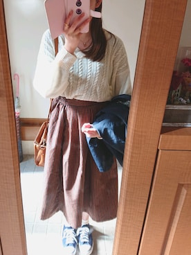 ayaharuさん（レディース・157cm）の秋コーディネート