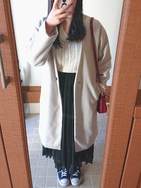 ayaharuさん（レディース・157cm）の冬コーディネート