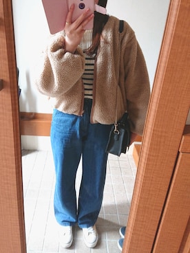 「ボーター」｜ayaharuさん（レディース・157cm）の冬コーディネート