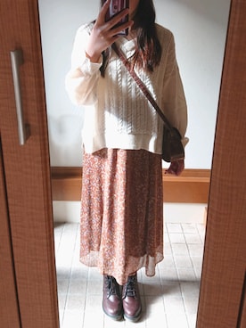 ayaharuさん（レディース・157cm）の秋コーディネート