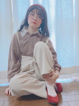 しまむら シマムラ のポロシャツを使ったレディース人気ファッションコーディネート Wear