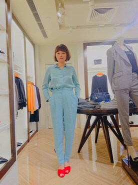 「massimo dutti」｜yifan3388さん（レディース・170cm）の春コーディネート