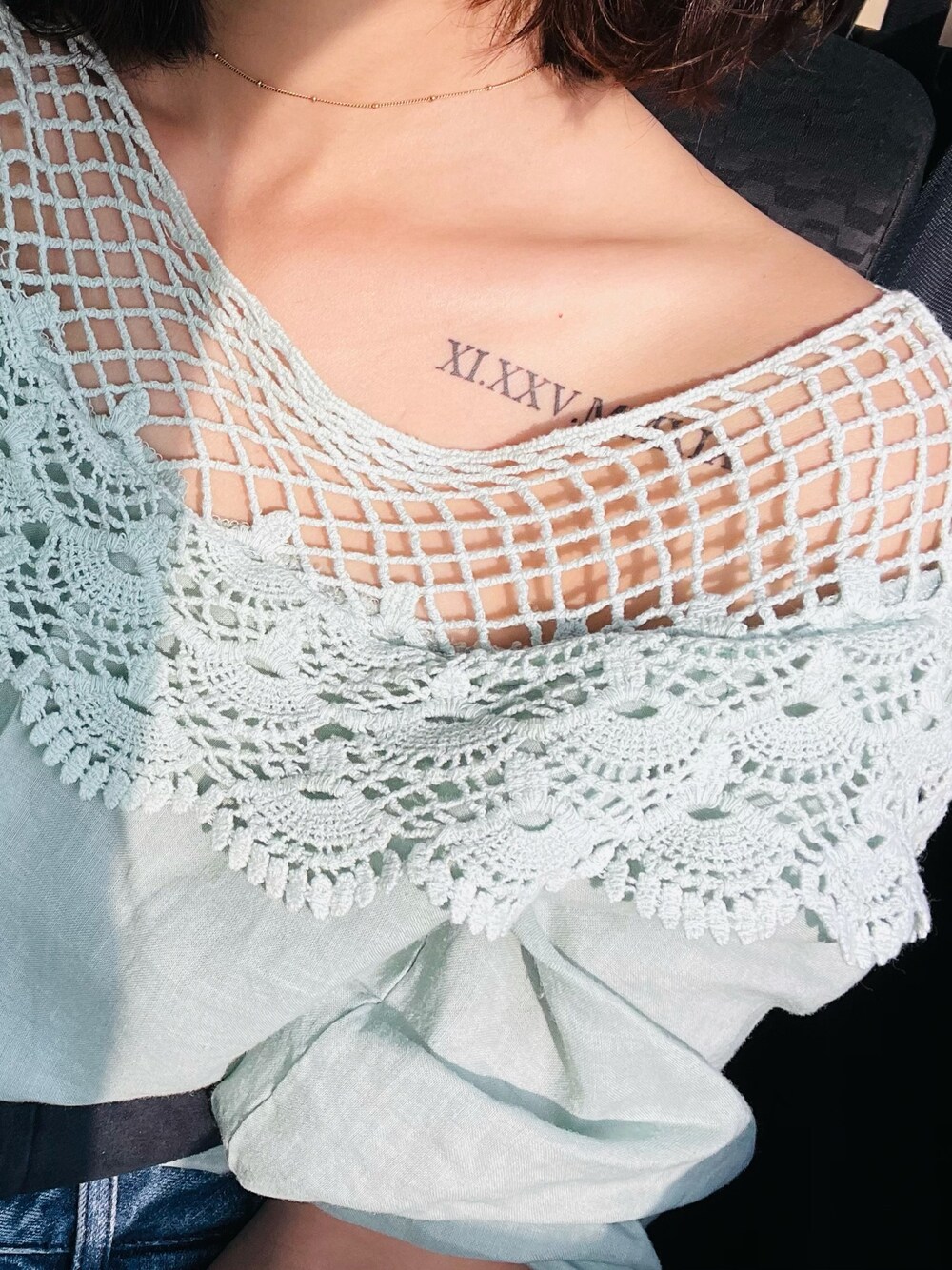 「ZARAのアイテム（トップス、ブルー系）」を使った、yifan3388さん（レディース・170cm）の冬コーディネートの1枚目の写真