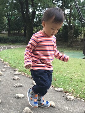 KANKANさん（キッズ・80cm）の秋コーディネート