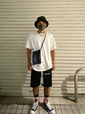 「Saint Laurent（サンローラン）のアイテム（バッグ）」を使った、とむさん（メンズ・171cm）の秋コーディネート