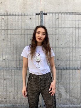 畑中麻弥さん（レディース・165cm）の春コーディネート