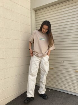 畑中麻弥さん（レディース・165cm）の春コーディネート