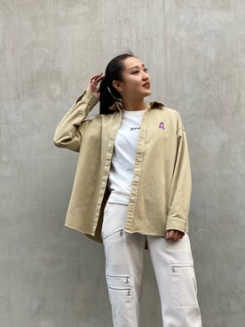 畑中麻弥さん(レディース・165cm)の春コーディネート