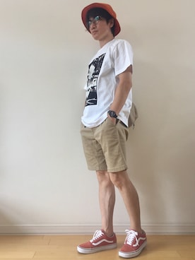 「IGNIO（イグニオ）のアイテム」を使った、ＮＡ☺︎さん（メンズ・168cm）の夏コーディネート