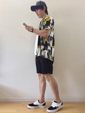 「IGNIO（イグニオ）のアイテム」を使った、ＮＡ☺︎さん（メンズ・168cm）の夏コーディネート