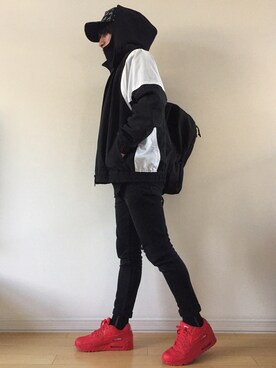 「ANDERSSON BELL（アンダースンベル）のアイテム（レッグウェア）」を使った、ＮＡ☺︎さん（メンズ・168cm）の秋コーディネート