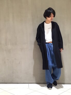 「CLANE（クラネ）のアイテム（ジャケット/アウター）」を使った、イリザワさん（メンズ・170cm）の冬コーディネート