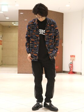 「KOMONO.（コモノ）のアイテム」を使った、イリザワさん（メンズ・170cm）の夏コーディネート