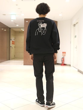 「lot holon（ロットホロン）のアイテム（パンツ）」を使った、イリザワさん（メンズ・170cm）の夏コーディネート