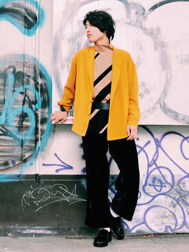 イリザワさん（メンズ・170cm）の秋コーディネート