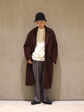 「CLANE（クラネ）のアイテム（ジャケット/アウター）」を使った、イリザワさん（メンズ・170cm）の秋コーディネート